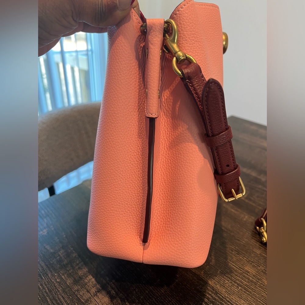 Coach Willow Bucket Leather Shoulder Bag - Picture 6 of 13